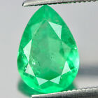 Green Emerald 2.04 Ct. Pear Shape 11 x 7.7 Mm. Natural Gem Columbia Unheated