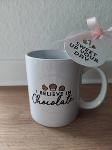 Tasse Kakao Schokolade Chocolate Schneebesen Depot Porzellan Neu - Bild 1 von 5