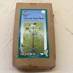 NOS Cast Iron Horse Weathervane On Stand ~ Unopened Box - Picture 1 of 12