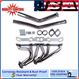 Stainless Performance Exhaust Headers Fits Ford Mercury L6 144 170 200 250 CID - Picture 1 of 10