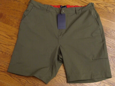 Five Four Nuevos Pantalones Cortos Welby Elastizados Calce Moderno con Cintura Cómoda Oliva 36 Foto 1 de 3