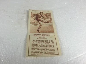 FOOTBALL BISCUITS REM REIMS GUILLAUME BIEGANSKI 50s NO PANINI #1 - Imagen 1 de 1
