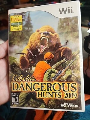Cabela's Dangerous Hunts 2009 Nintendo Wii Game New Old Stock Sealed  - Image 1 of 4