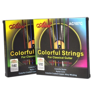 2 Sets AC107C Classical Guitar Nylon Strings Colorful 6-string Normal Tension - Picture 1 of 5
