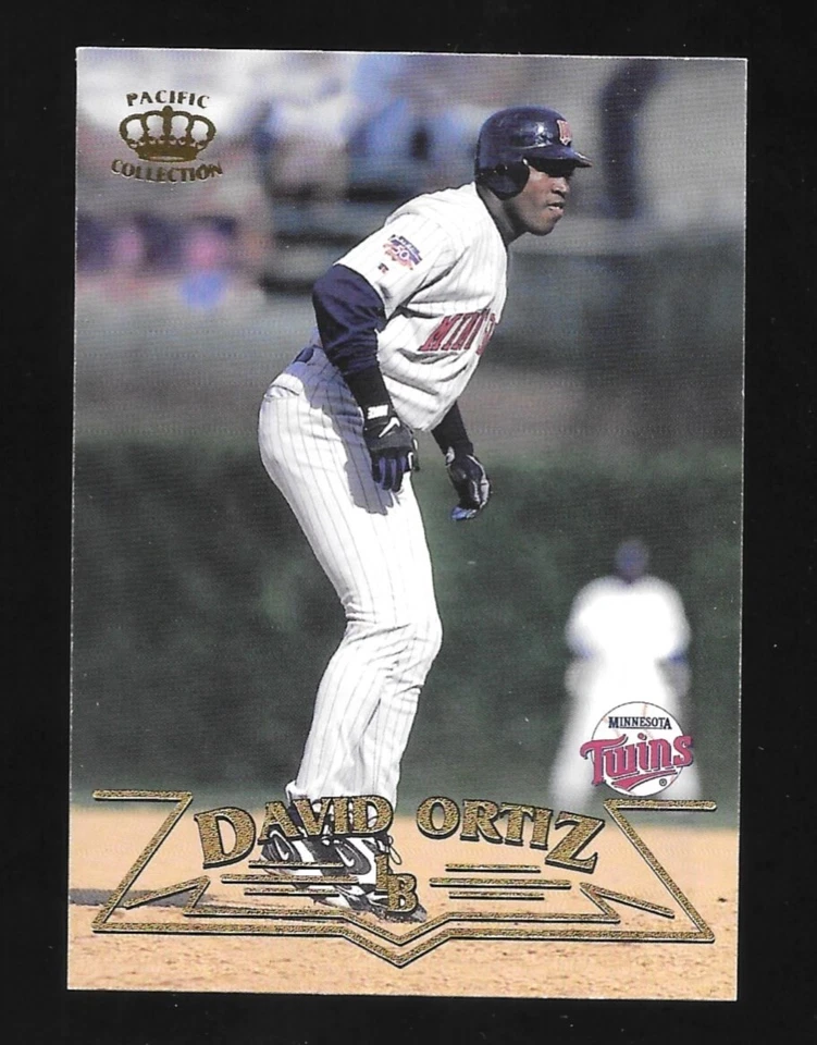 David Ortiz Minnesota Twins 1998 Pacific Crown Collection Baseball #139 HOF! - Image 1 of 1