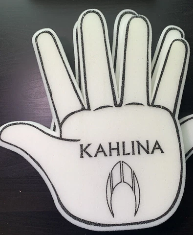 Kristijan Kahlina - Charlotte FC Goalkeeper - Foam Glove Hands Cover