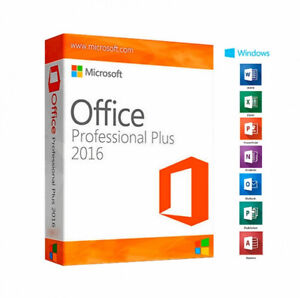 Microsoft Office 2016 Professional Plus - 1 PC key - (New)