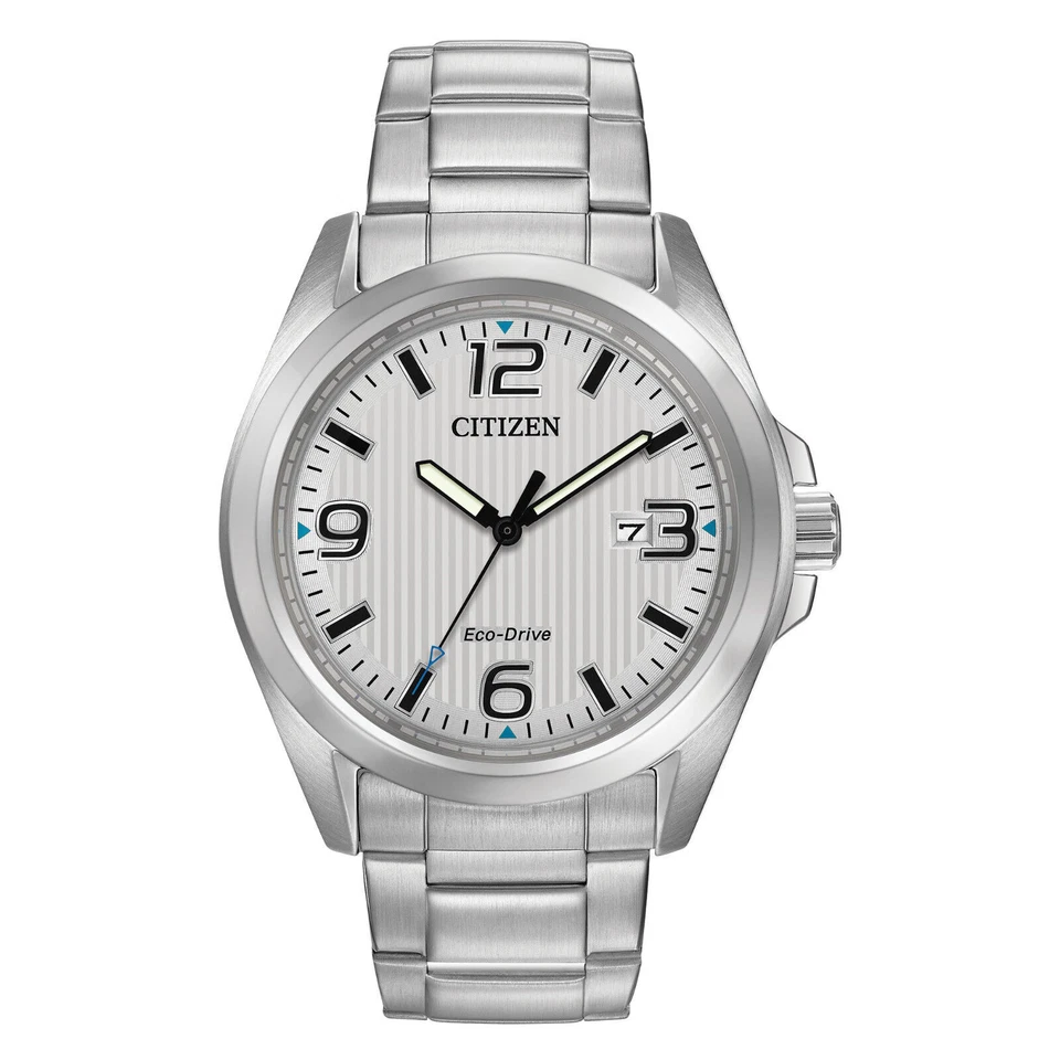 Citizen Eco-Drive Silver Men's Watch - AW1430-86A