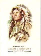 2007 Topps Allen and Ginter #113 Sitting Bull