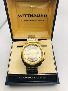 Vintage Wittnauer 2002 Perpetual Calendar Mens Automatic Day/date Watch 1970’s - Picture 1 of 7