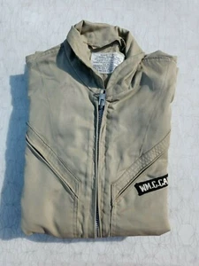 Vintage US Navy Summer Flight Suit C-5309D Size 44 MFG Albert Turner - 1950s - Picture 1 of 10
