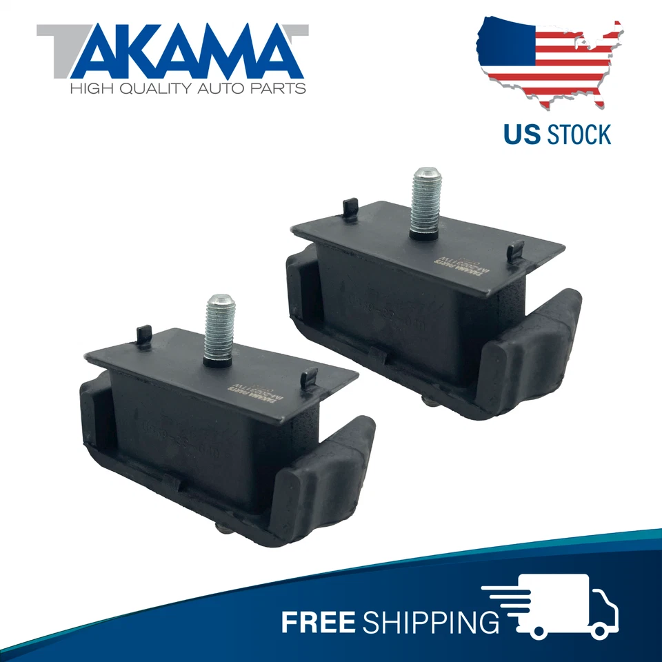 2 Pcs Front Right-Left Engine Motor Mounts KIT For MAZDA B2000 B2200 B2600 87/93 - Image 1 of 4