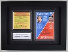 1984 League Cup Final A4 Photo Match Ticket Display Football Programme Liverpool