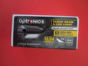 NEW - Optronics Flood Beam 6-LED Light 6400K Daylight White - Free ShipN! - Picture 1 of 1