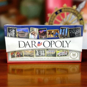 Daughters of American Revolution DARopoly 125th Anniversary Board Game OOP Rare - Picture 1 of 10