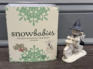 Department 56 Snowbabies The Wizard of OZ Wicked Witch of the West - Picture 1 of 5