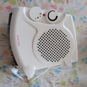 Brand New Fine Elements Dual Position, Electric Fan Heater 2000W White HEA1007 - Picture 1 of 5