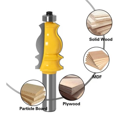 Fräsersatz 8mm Schaft Nutfräser Profilfräser für Oberfräse Holzfräser Neu - Bild 1 von 4