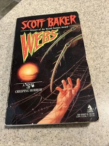 Vintage 1989 TOR Horror “WEBS” by Scott Baker Paperback Book 1st Edition - Bild 1 von 4