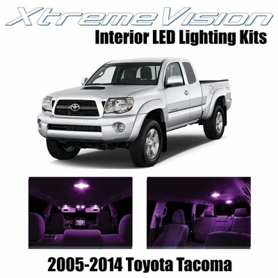 LED interior XtremeVision para Toyota Tacoma 2005-2014 (6 piezas) rosa Foto 1 de 4