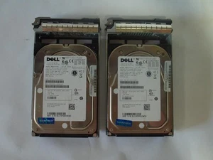*Lot Of 2* Dell 0N226K MBA3300RC 3.5" 300GB SAS 15K RPM HDD w/ Caddy(V1440) - Afbeelding 1 van 4