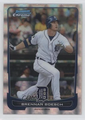 2012 Bowman Chrome Retail X-Fractor Brennan Boesch #212 - Image 1 of 2