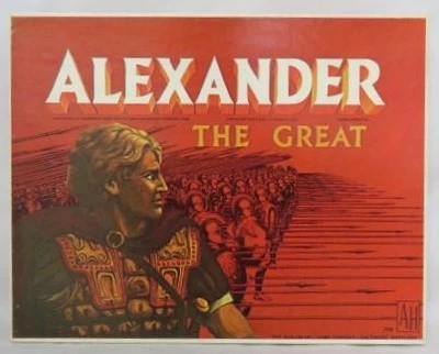 Avalon Hill 1974 - Alexander the Great - Ancient Warfare Game (UNPUNCHED) NM - Image 1 of 4