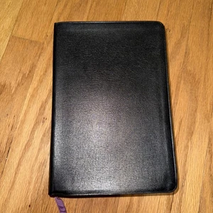 1962 Nave's Topical Bible; Black Faux Leather; Thaumen Indexed - Bild 1 von 14