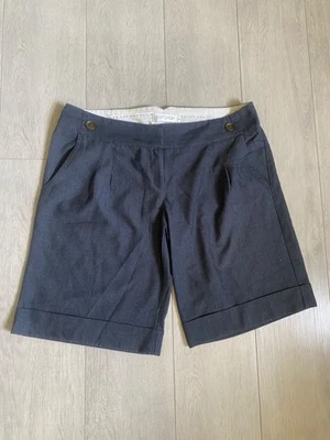 RRP £42 TOPSHOP Tailored Shorts Size 10 Summer Holiday Smart Parisian Coquette - Image 1 of 4