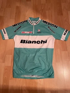 Original Nalini-Radtrikot, "Bianchi", Gr. M/L, grün-weiß - Bild 1 von 4