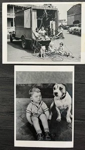 Vintage Lot of 2 Postcards - Our Gang - Picture 1 of 2