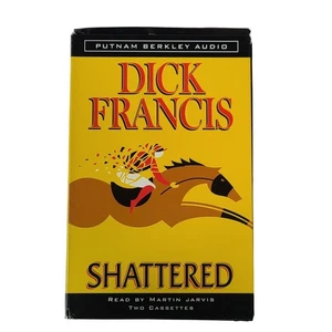 Shattered by Dick Francis Audiobook 2 Cassettes Abridged - Imagen 1 de 5
