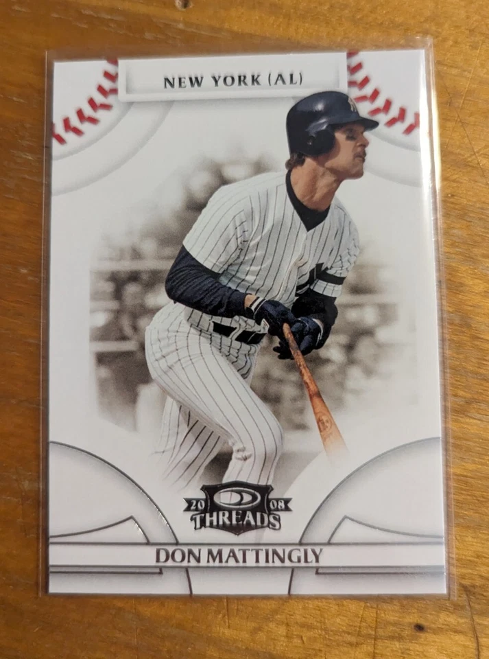 Donruss Threads #35 2008 Don Mattingly Yankees Foto 1 de 1