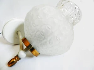 Sehr schöne antike Wandleuchter Wandlampen, 1 Flammig, Glas - Bild 1 von 3