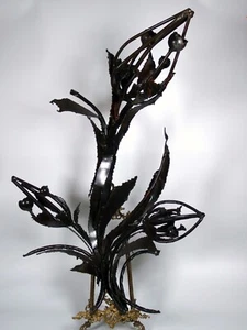Escultura de pared de arte de metal expresionista brutalista gigante - Imagen 1 de 21