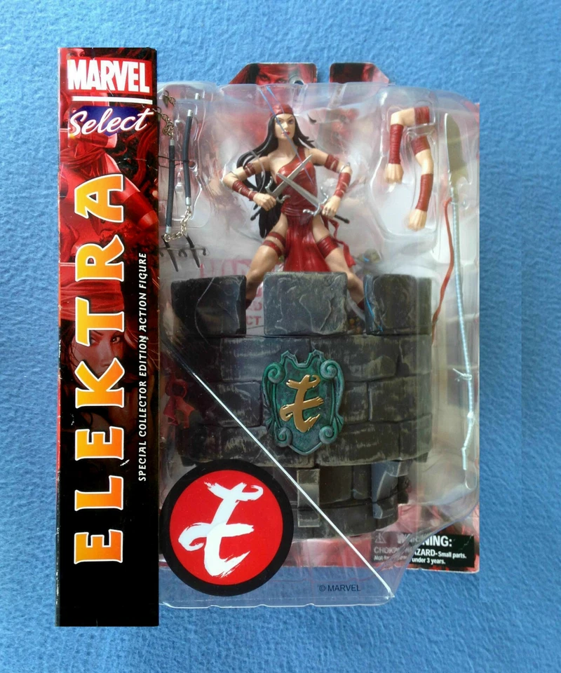 Marvel Diamond Select Elektra Collector Edition Action Figure 2002