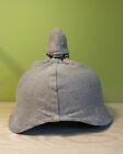 Fitted Cover WWI Artillery Enlisted Pickelhaube natural 100% linen hooks & holes