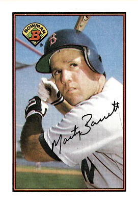1989 Bowman #28 Marty Barrett - Image 1 of 2