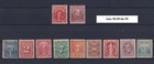 Uruguay Mi Nr.89-99, Landesmotive, Jahr 1894