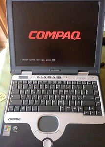 Compaq Evo N1020v Serie PP2150 Tutto Funzionante, Batteria Esaurita Senza Alime - Foto 1 di 18