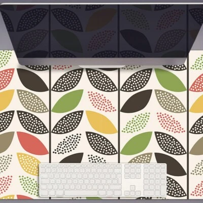 Tischunterlage Schreibtischunterlage für Zuhause Farbenfrohes Design 90x45 - Bild 1 von 4