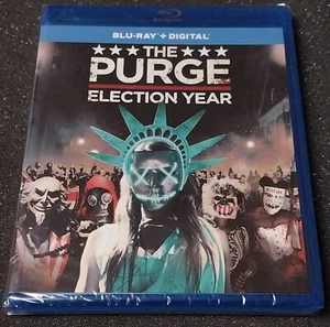 The Purge Election Year Blu-ray + Digital Horror Movie NEW Sealed Chaos Survival - Bild 1 von 1