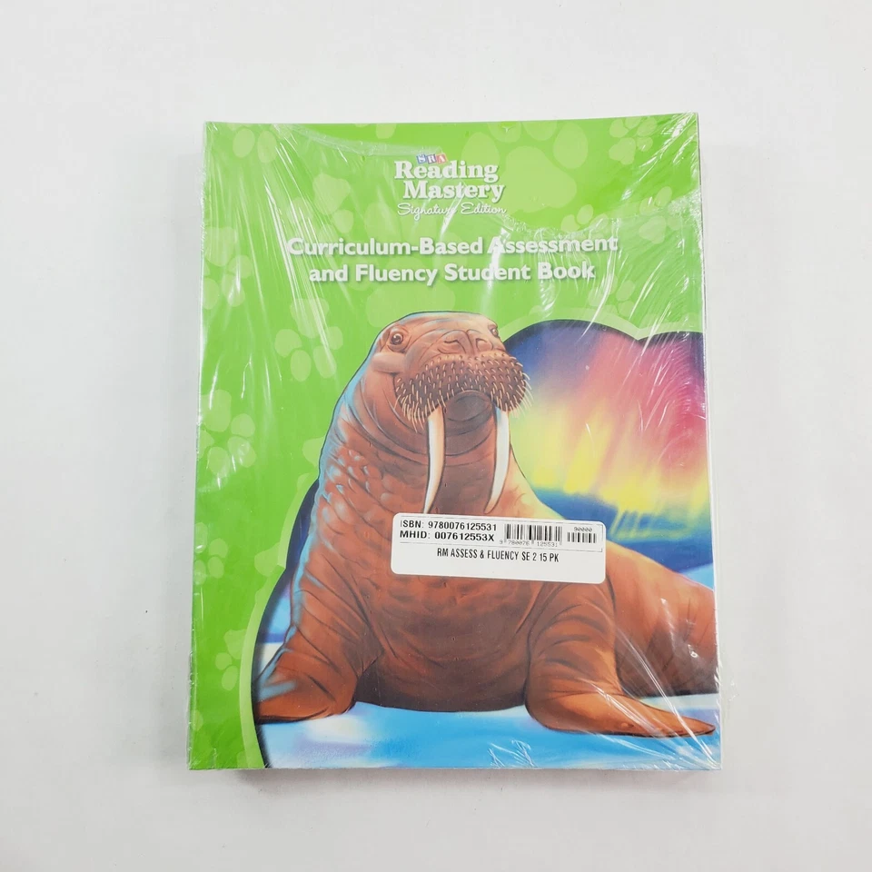 SRA Reading Mastery Grade 2 Assessment & Fluency Student Book Package 15 New - Image 1 of 4