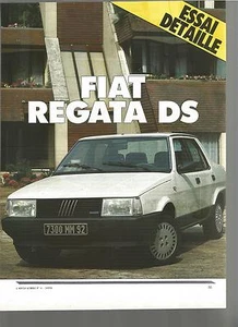 ESSAI ARTICLE PRESSE REPORTAGE FIAT REGATA DS 1984 12 PAGES - Picture 1 of 1