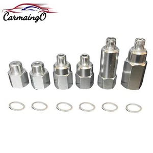1/8 3/8 1/2 NPT Master Adapter Set for LS Engine Oil / Coolant Water Temp Sensor - Picture 1 of 11