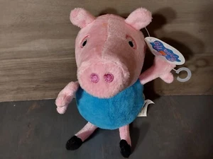 Juguete de peluche de 8"" George Peppa Pig Soft Fiesta 2003 - Imagen 1 de 5