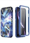 SURITCH Case for iPhone Xs/iPhone X,[Built-in Screen Protector] Hybrid Full-B...