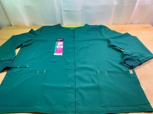 Neue Scrub Star Scrub Jacke Damen Größe 2XL in Green Gardens* - Bild 1 von 6