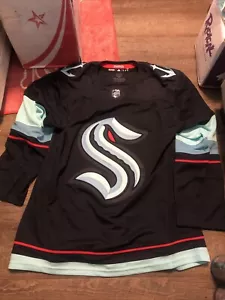 SEATLE KRAKEN ADIAS JERSEY SIZE 46 HOME NHL HOCKEY AWAY NEW WITH TAGS - Picture 1 of 1