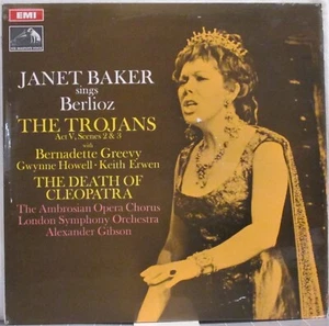 JANET BAKER Sings Berlioz LP The Trojans: Scenes & Death of Cleopatra LSO Gibson - Imagen 1 de 1
